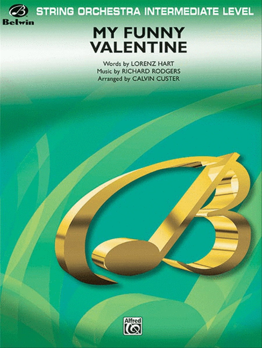 My Funny Valentine by Lorenz Hart String Orchestra - Sheet Music