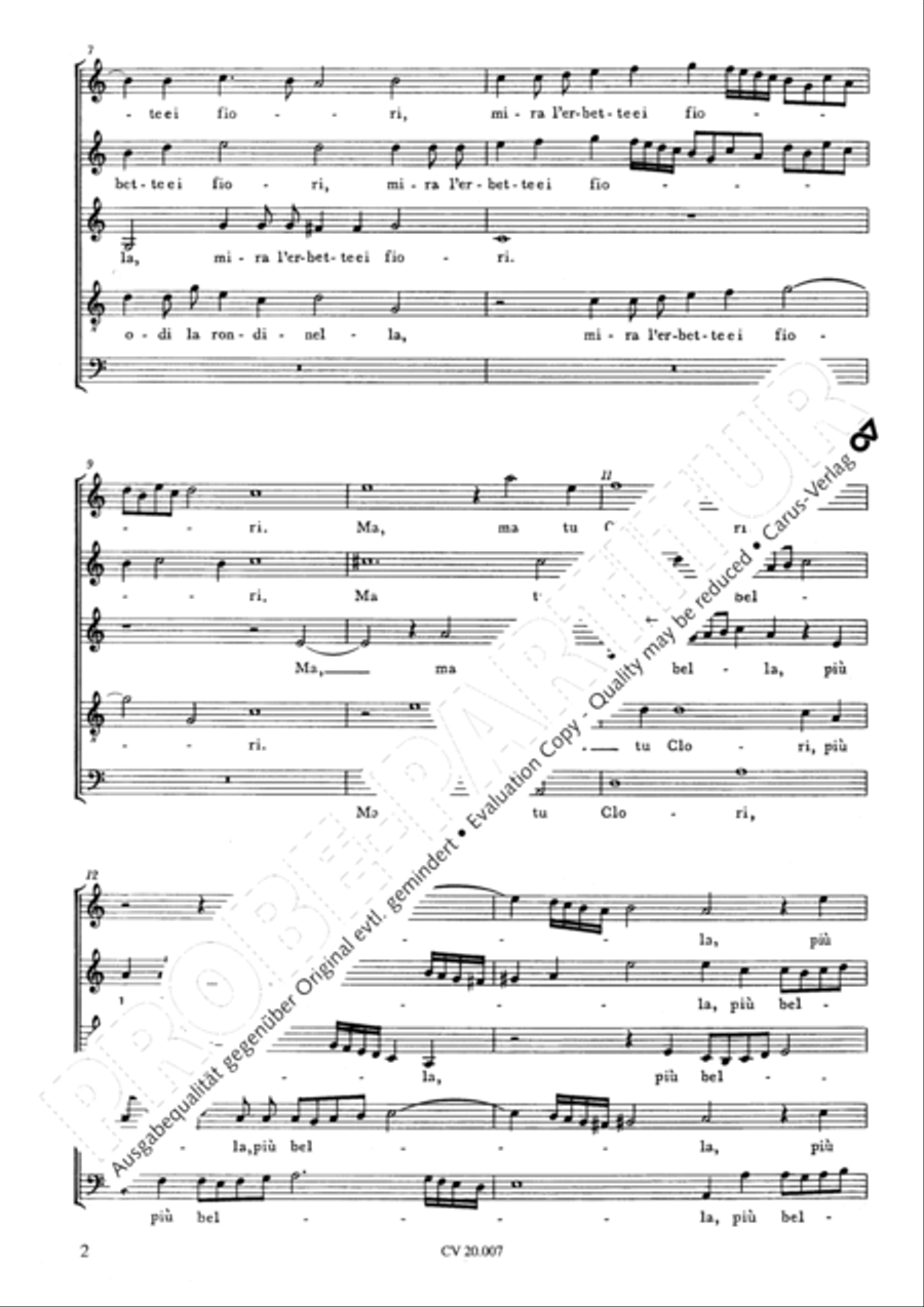 The spring laughs SSATB scores gallery preview page 3