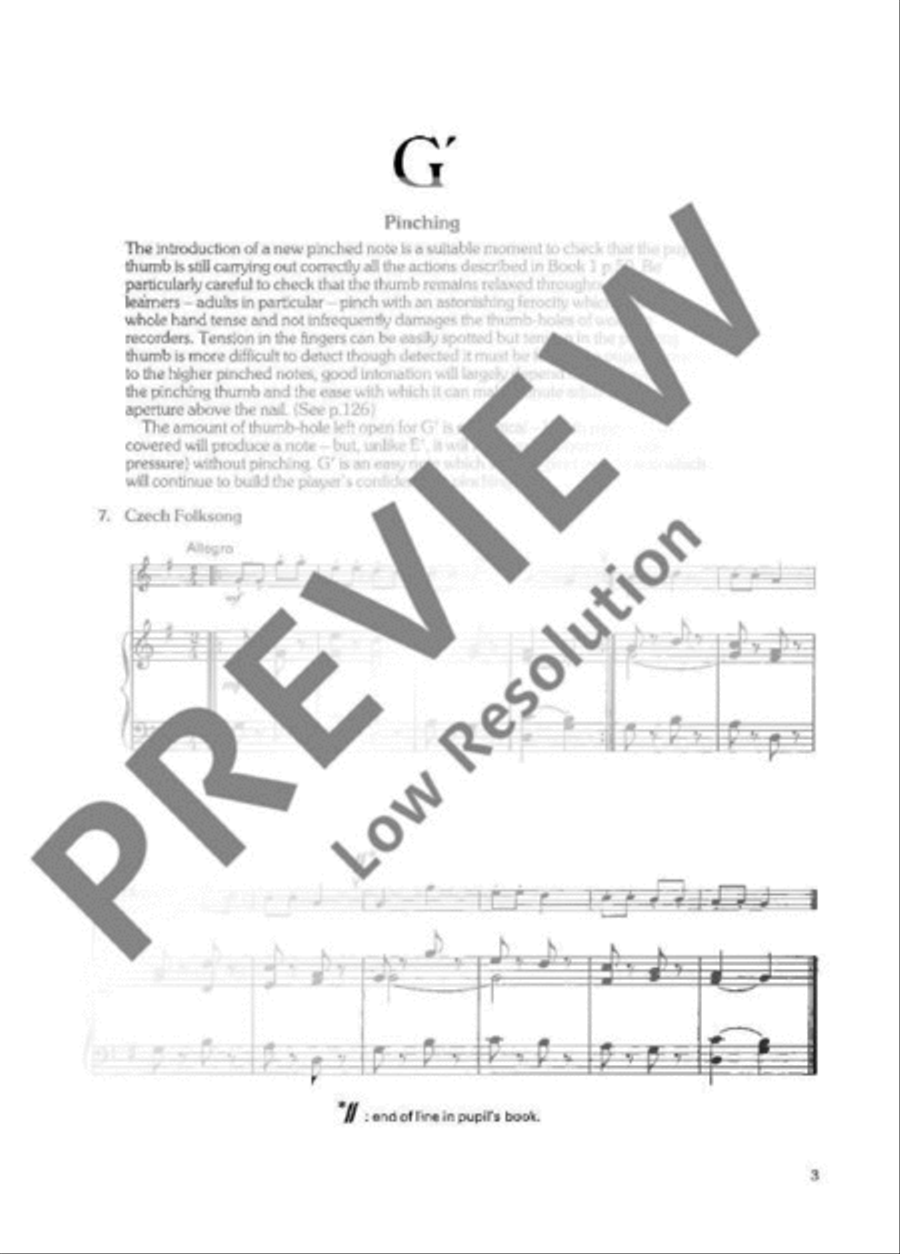 Enjoy the Recorder Soprano Recorder scores gallery preview page 4