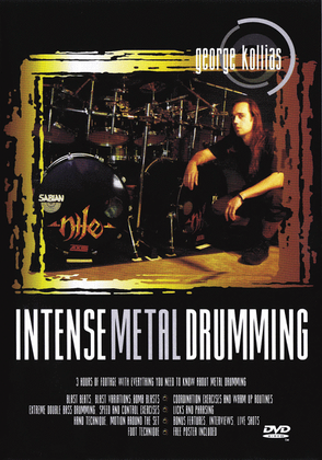 Book cover for George Kollias - Intense Metal Drumming