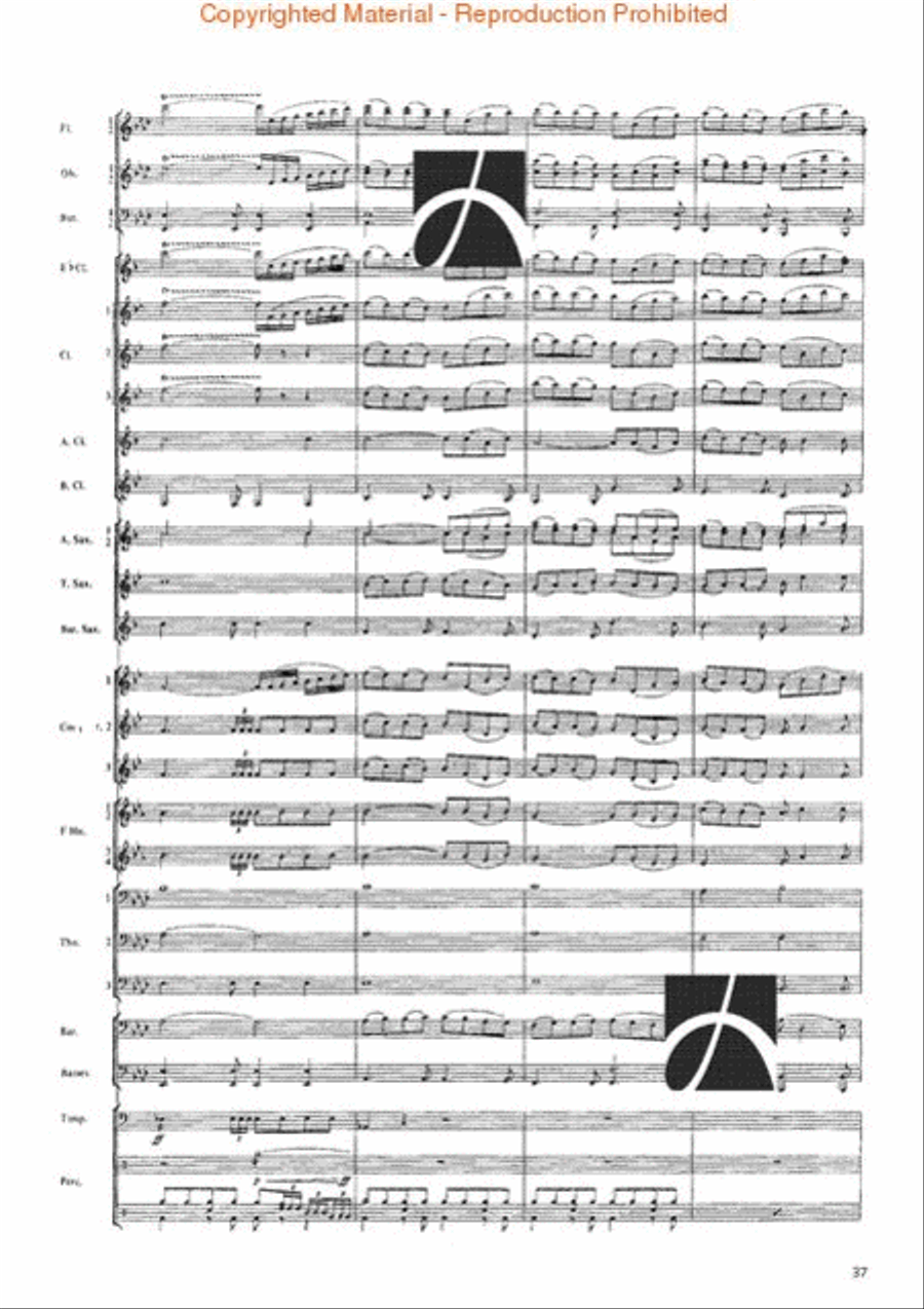 La Storia Concert Band scores gallery preview page 33