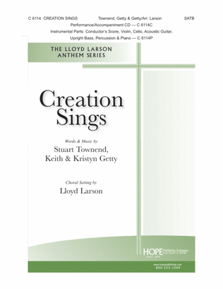 Book cover for Creation Sings