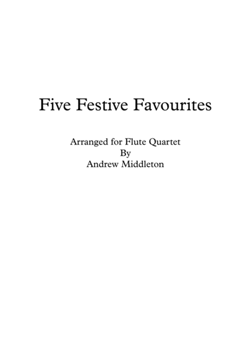 Five Festive Favourites for Flute Quartet image number null
