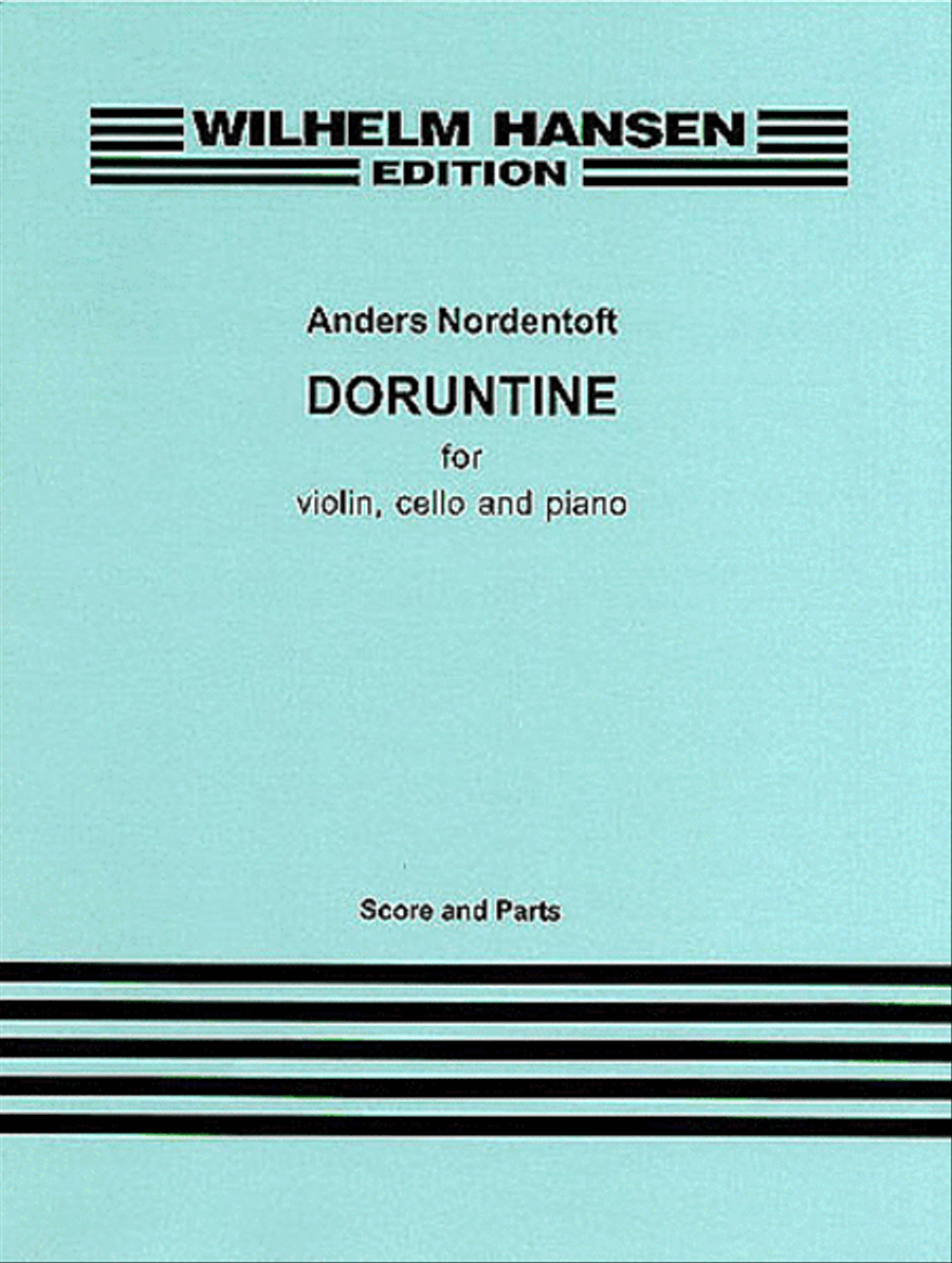 Anders Nordentoft: Doruntine Piano Trio scores gallery preview page 1