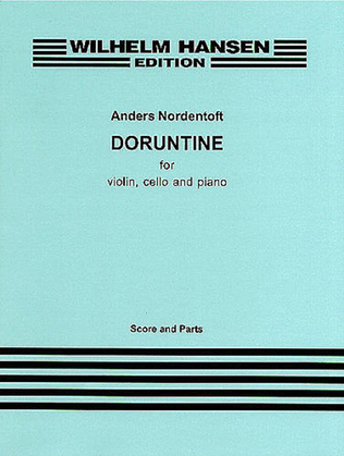 Book cover for Anders Nordentoft: Doruntine