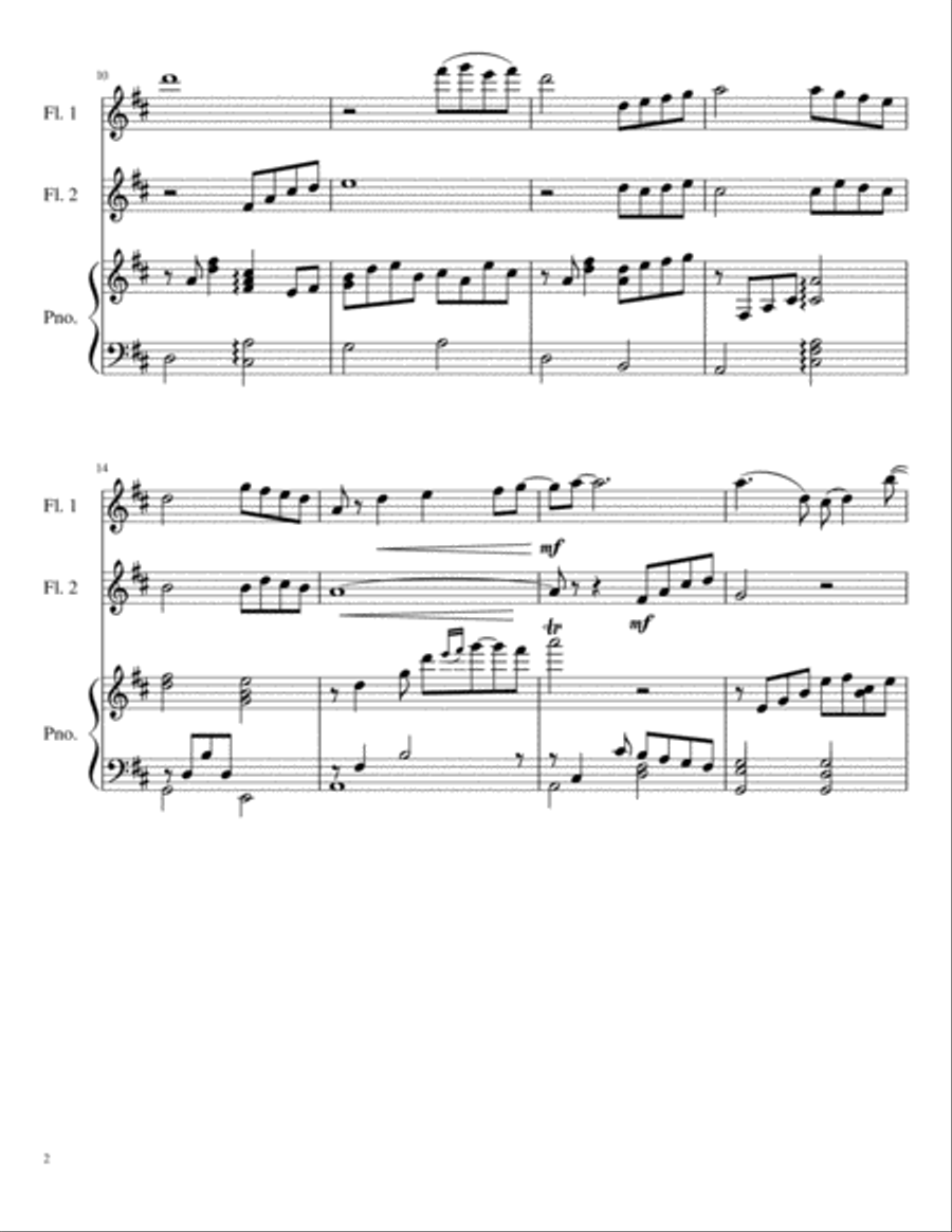 Beauty And The Beast Small Ensemble scores gallery preview page 4