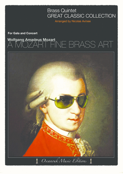 A MOZART FINE BRASS ART image number null