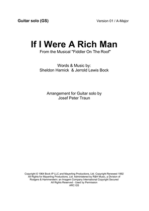 If I Were A Rich Man (fr: Fiddler On The Roof)