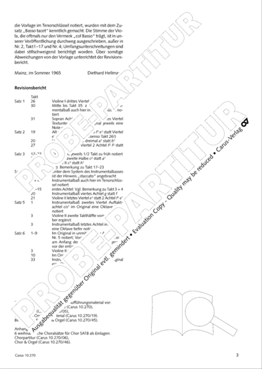 Magnificat in B flat major 4-Part scores gallery preview page 4