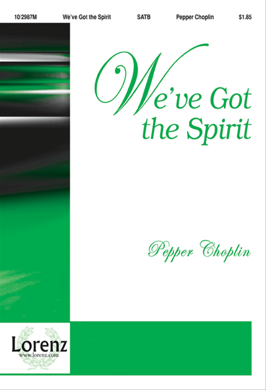 We've Got the Spirit 4-Part scores gallery preview page 1