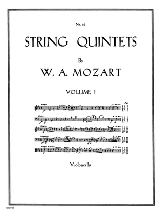 String Quintets, K. 406, 515, 516, 593, 614: Cello