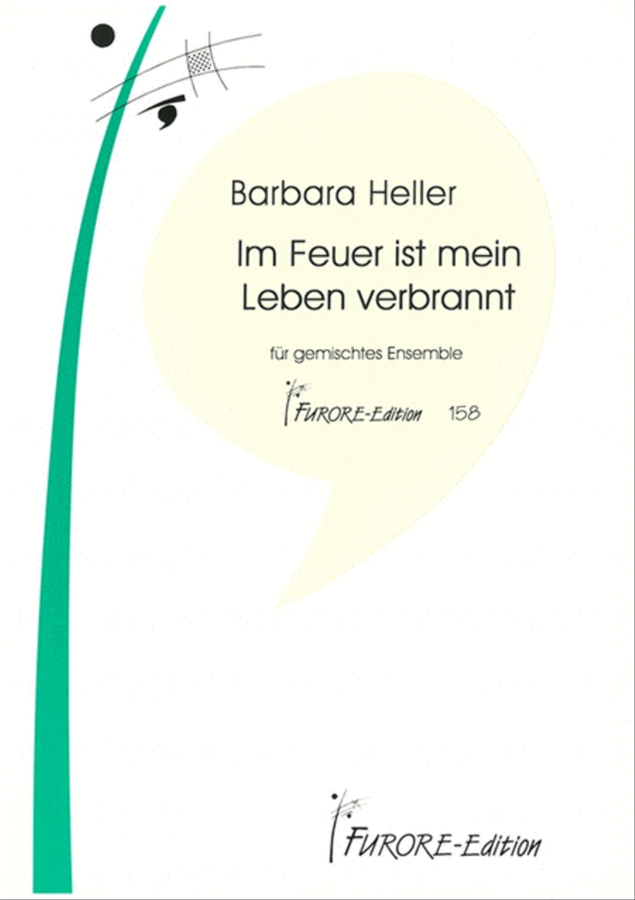 Book cover for Im Feuer ist mein Leben verbrannt