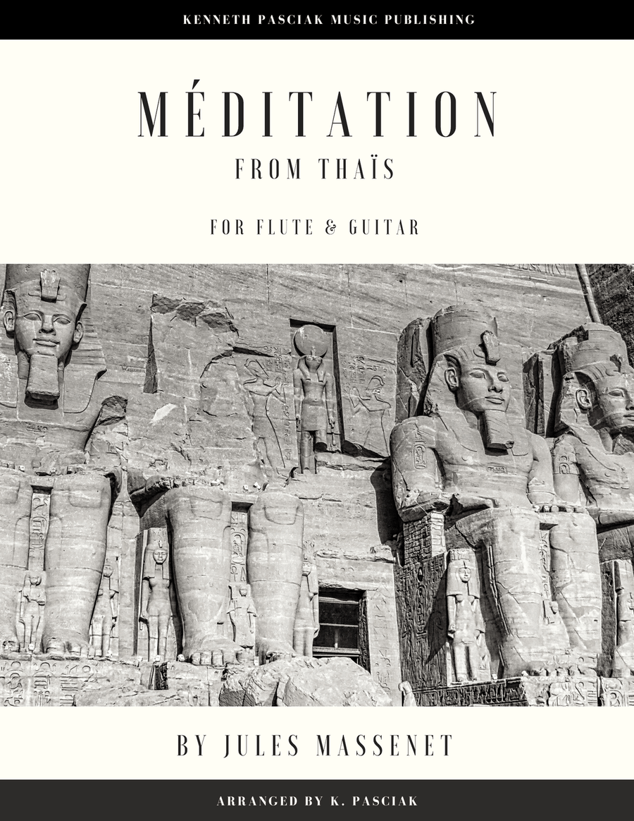 Meditation (for Flute and Guitar) Chamber Music scores gallery preview page 1