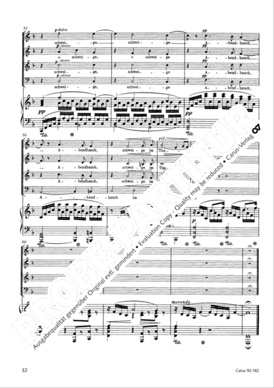 Vom Goldenen Horn 4-Part scores gallery preview page 35