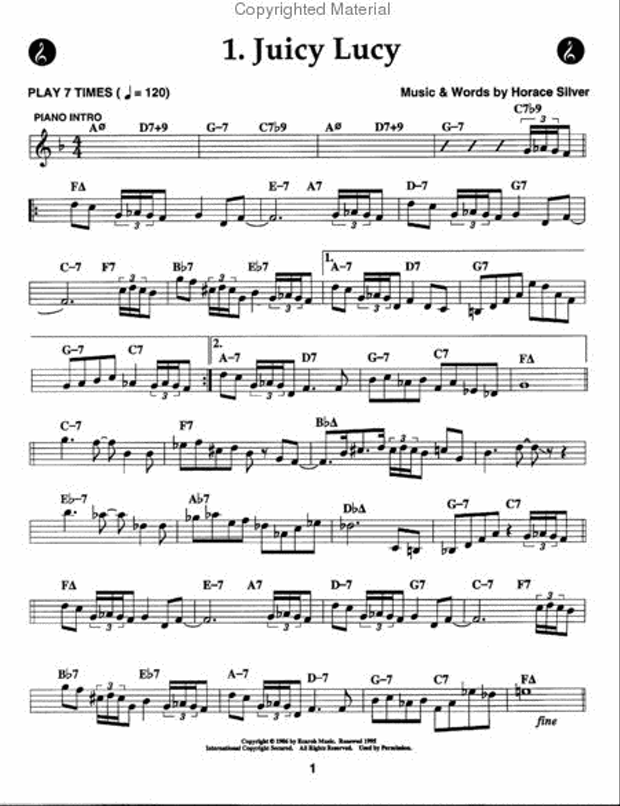 Volume 86 - Horace Silver 