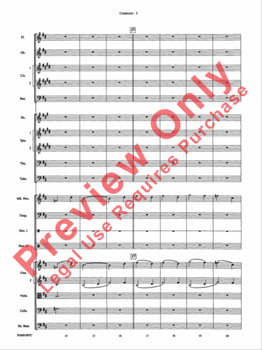 Highlights from Harry Potter Full Orchestra scores gallery preview page 6