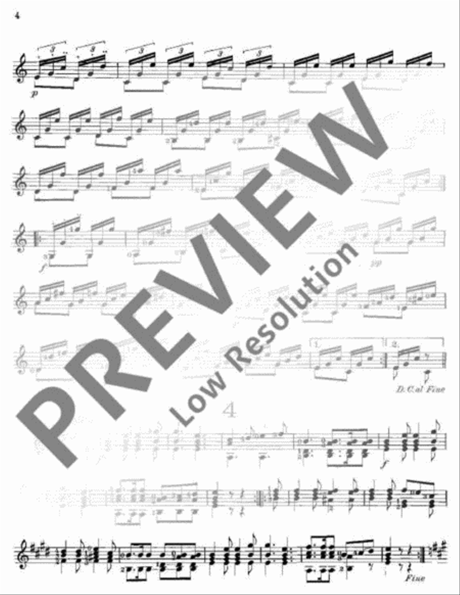 12 Bagatells Guitar scores gallery preview page 5