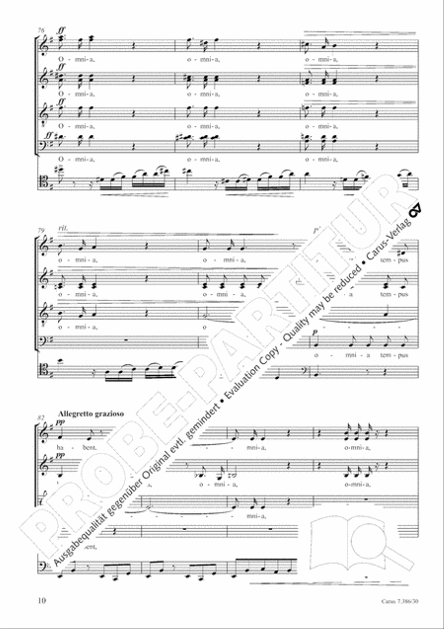 Omnia tempus habent Omnia tempus habent Divisi scores gallery preview page 10