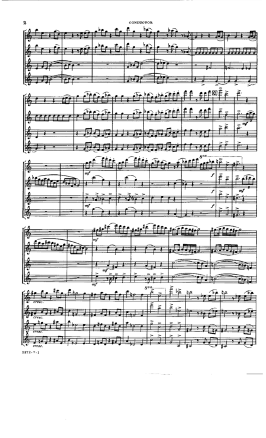 Sonatina Giocosa Flute Quartet scores gallery preview page 3