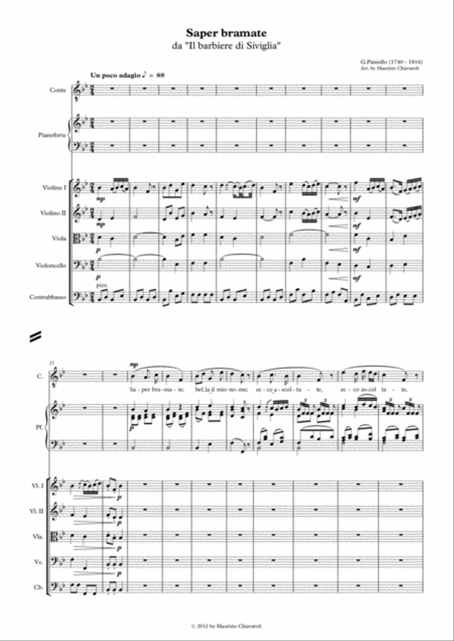 Saper bramate Full Orchestra scores gallery preview page 2