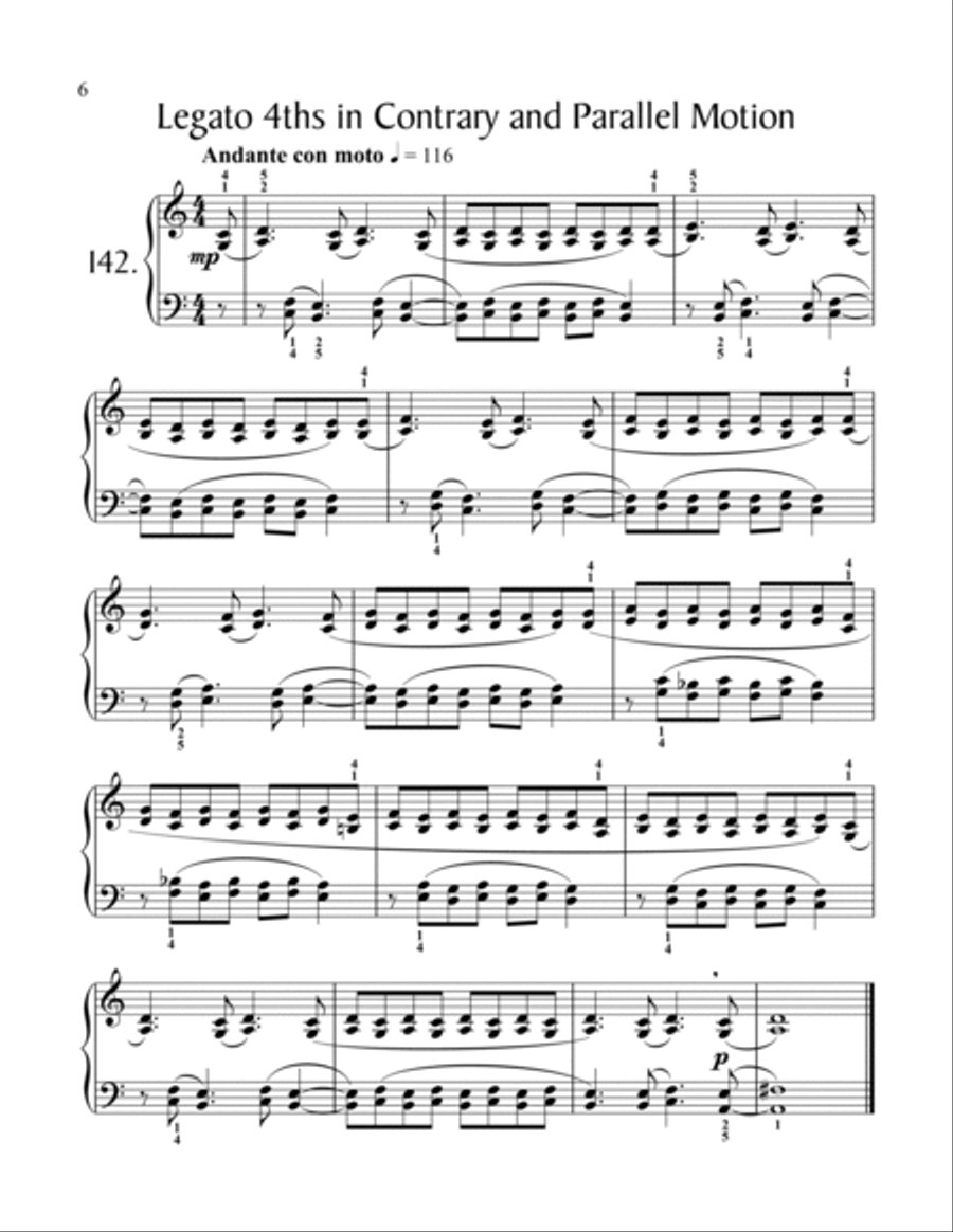 175 Exertudes, Book 5: Advanced II Piano Solo scores gallery preview page 4