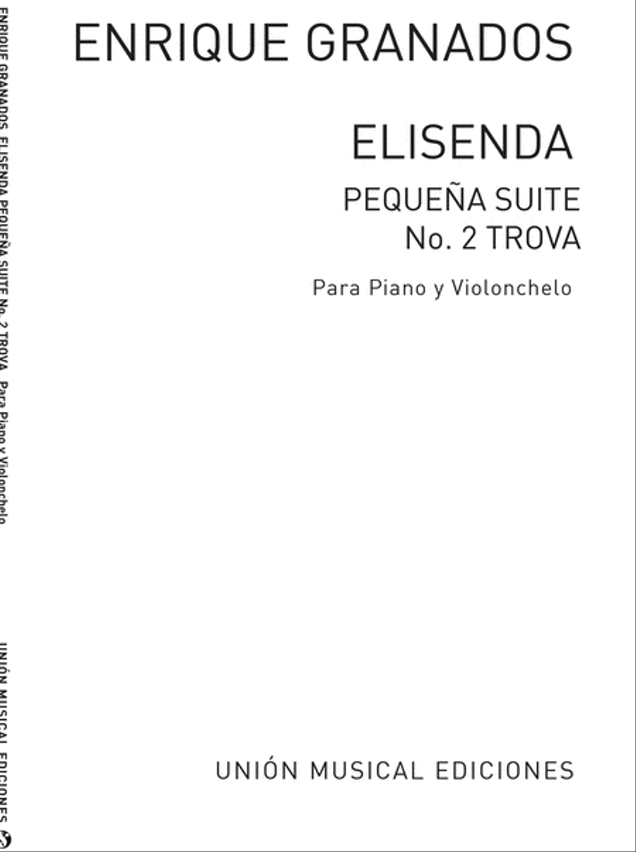 Elisenda para Cello - Piano Piano Accompaniment scores gallery preview page 1