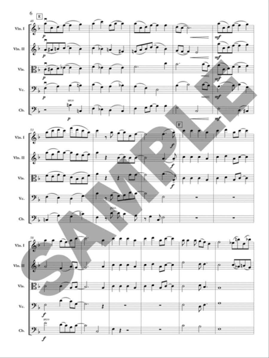 Ride that Chariot Orchestra scores gallery preview page 7