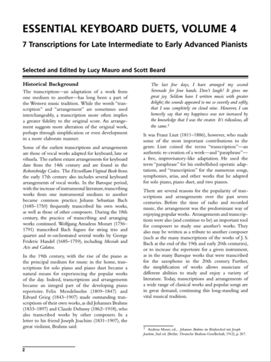 Essential Keyboard Duets, Volume 4 Small Ensemble scores gallery preview page 2