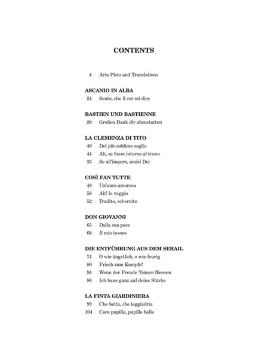 Opera Arias - Tenor Voice Solo scores gallery preview page 3