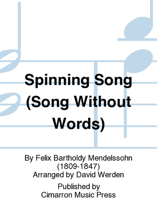 Book cover for Spinning Song (Song Without Words)