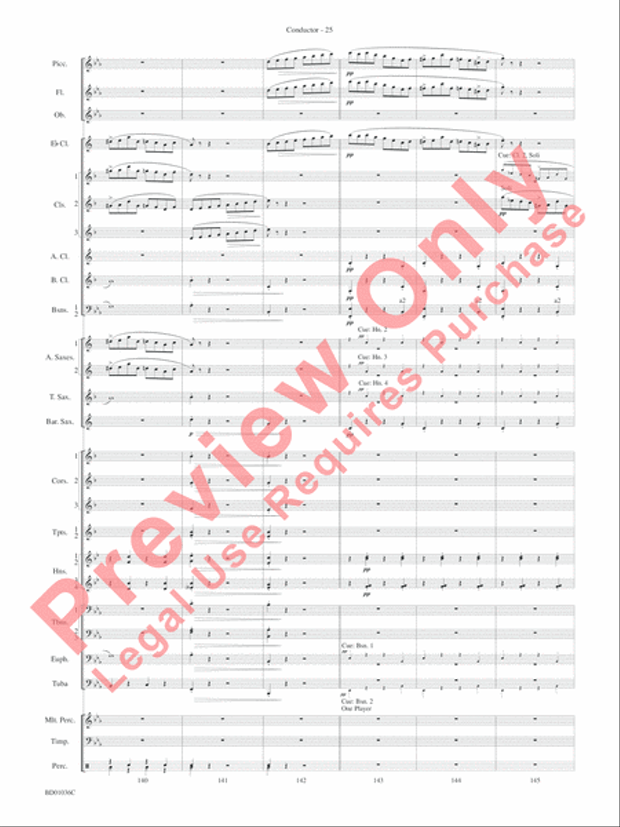 Fiddle-Faddle Concert Band scores gallery preview page 27