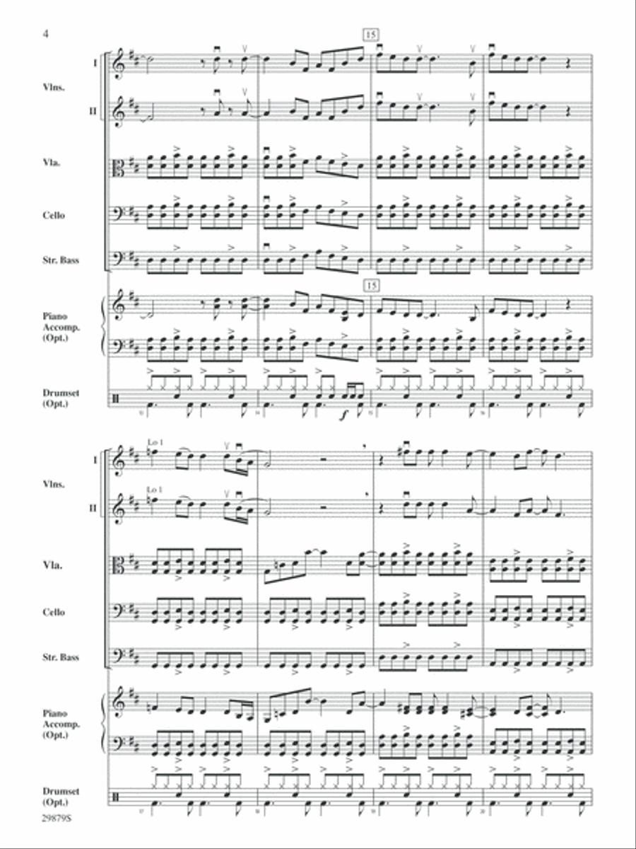 How Long: Score String Orchestra scores gallery preview page 4