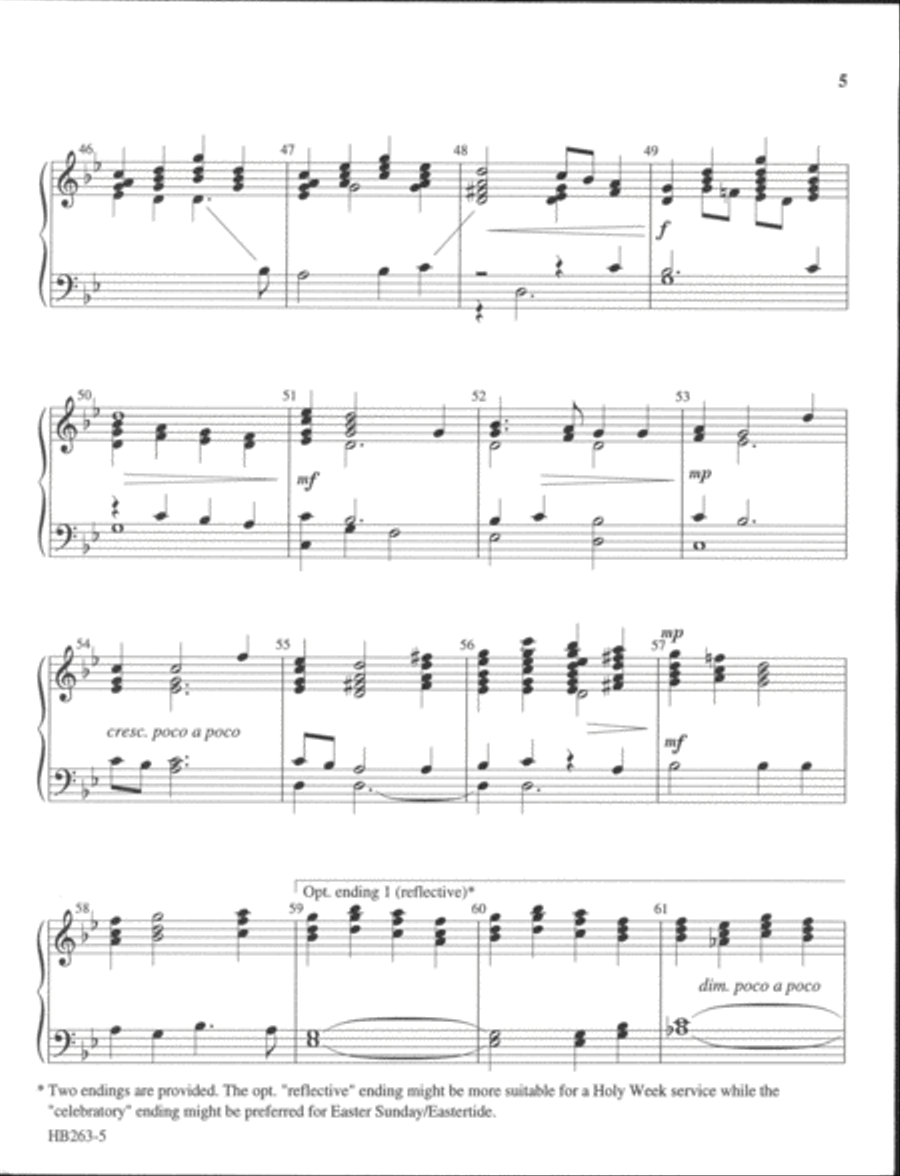 Were You There - Larson (handbells) 3-Octaves scores gallery preview page 5