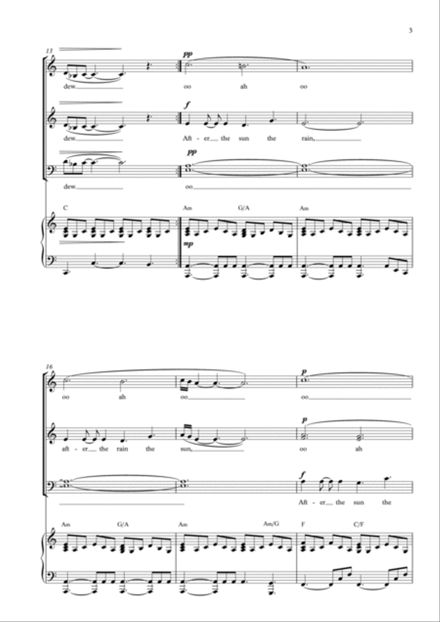 Glad That I Live Am I 3-Part scores gallery preview page 3