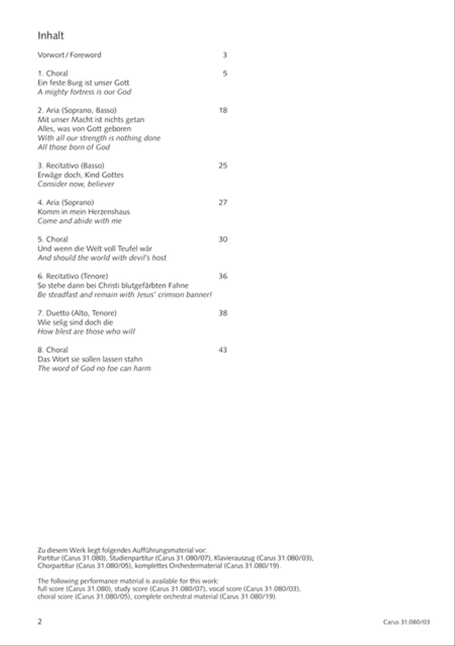 A mighty fortress is our God (Ein feste Burg ist unser Gott) A mighty fortress is our God (Ein feste Burg ist unser Gott) 4-Part scores gallery preview page 3