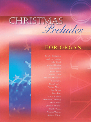Book cover for Christmas Preludes - Organ