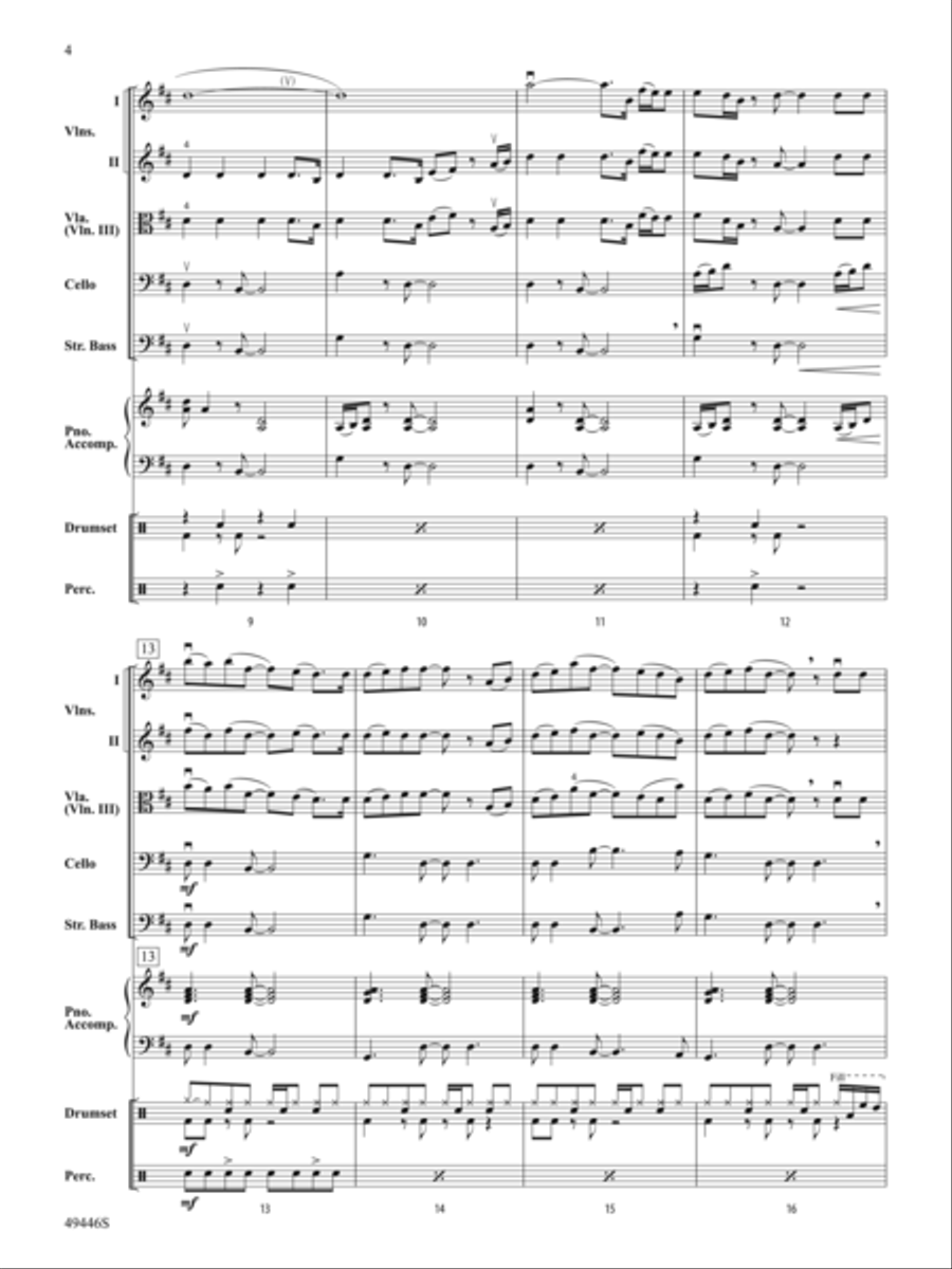 10,000 Hours: Score String Orchestra scores gallery preview page 4