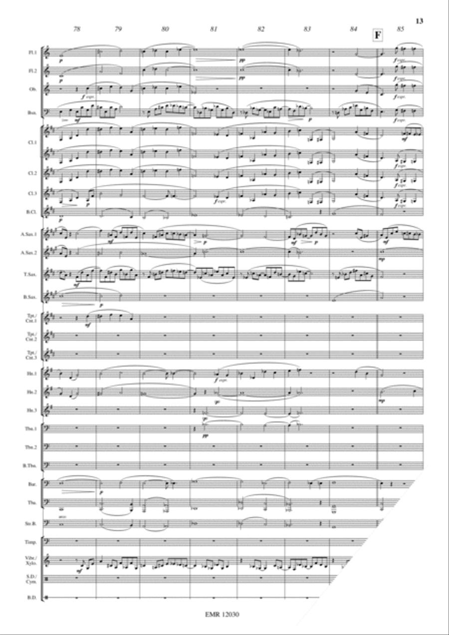 Romeo And Juliet Concert Band scores gallery preview page 14