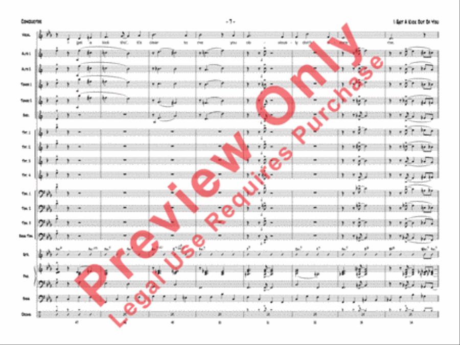 I Get a Kick Out of You Jazz Ensemble scores gallery preview page 28