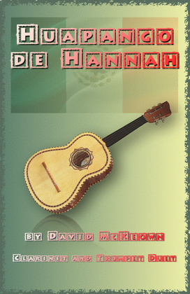 Book cover for Huapango de Hannah, for Clarinet and Trumpet Duet