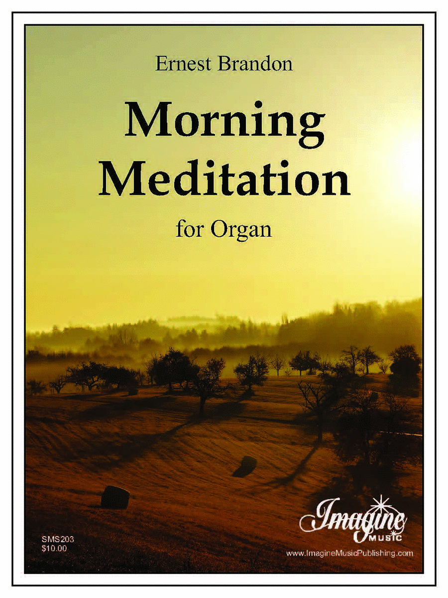 Morning Meditation Organ scores gallery preview page 1