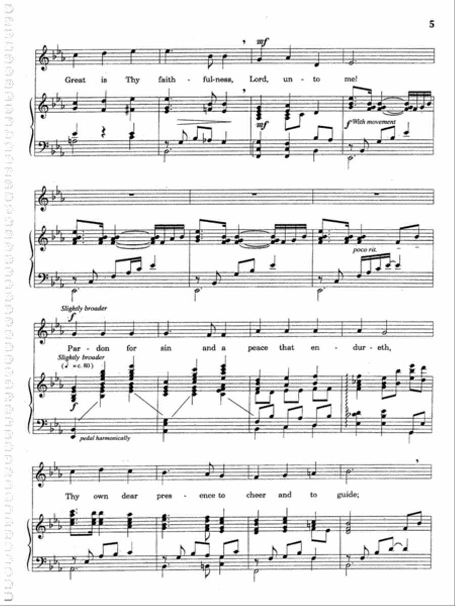 The Church Soloist The Church Soloist Voice Solo scores gallery preview page 5