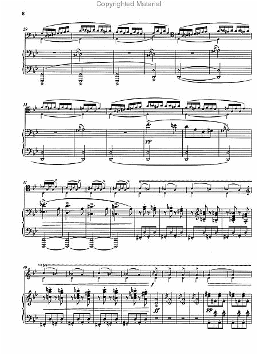 Fantasy on Little Russian Songs Piano Accompaniment scores gallery preview page 3