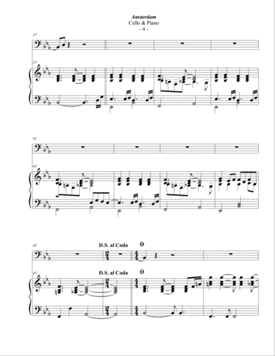 Amsterdam Piano scores gallery preview page 4