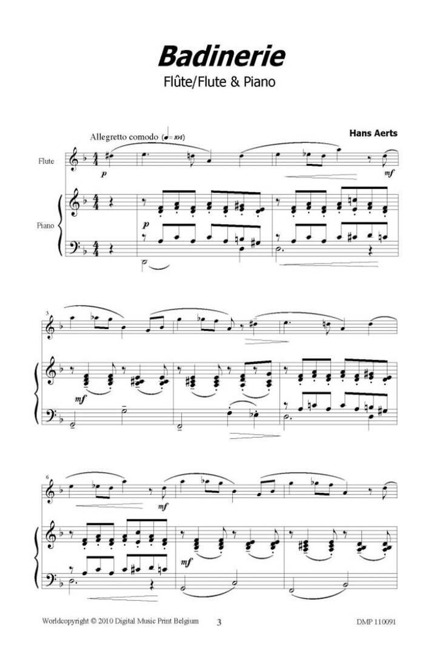 Badinerie Badinerie Flute Solo scores gallery preview page 2