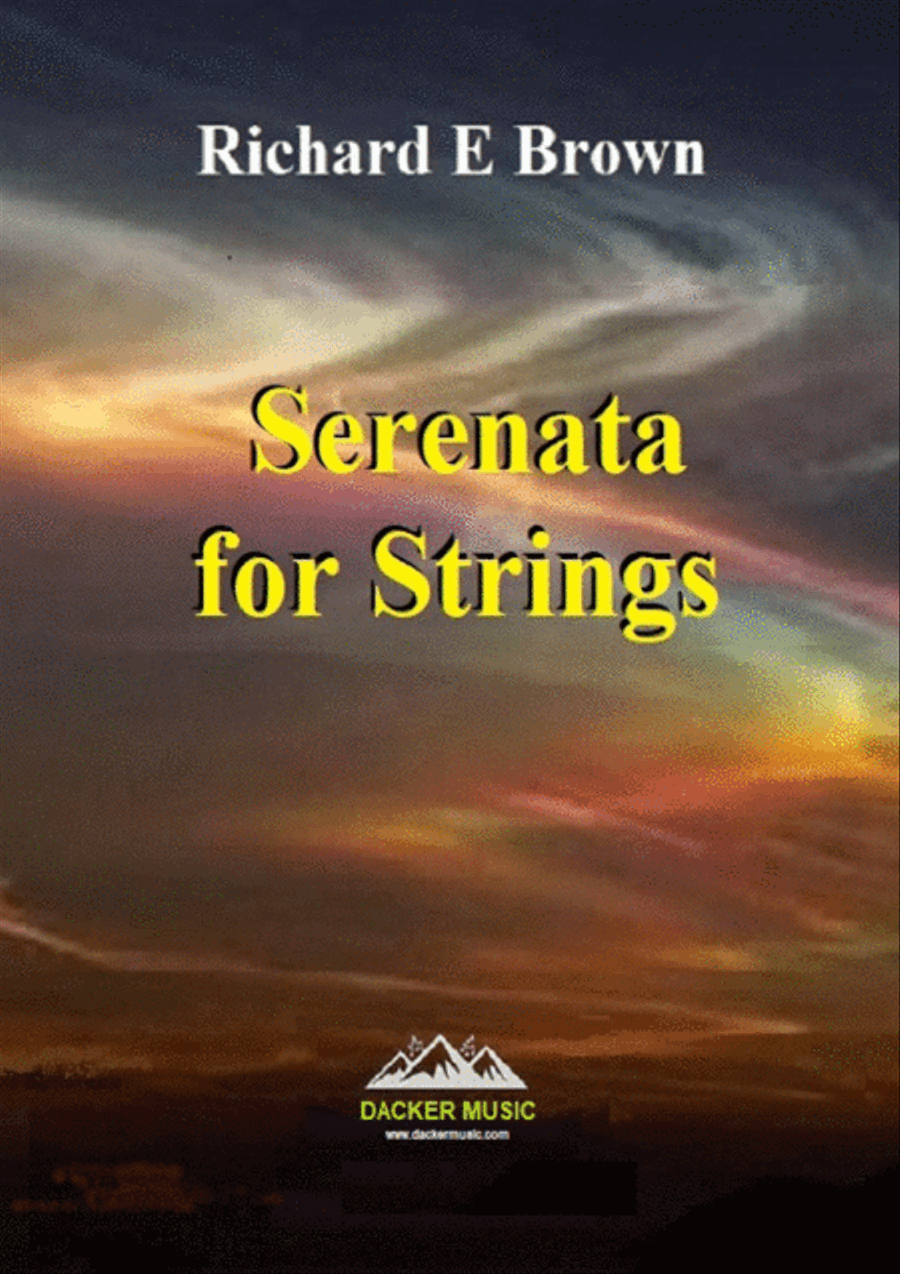Serenata for Strings String Orchestra scores gallery preview page 1