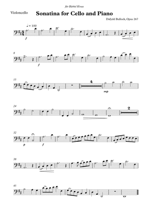 Sonatina No.1 for Cello and Piano (Cello Part)