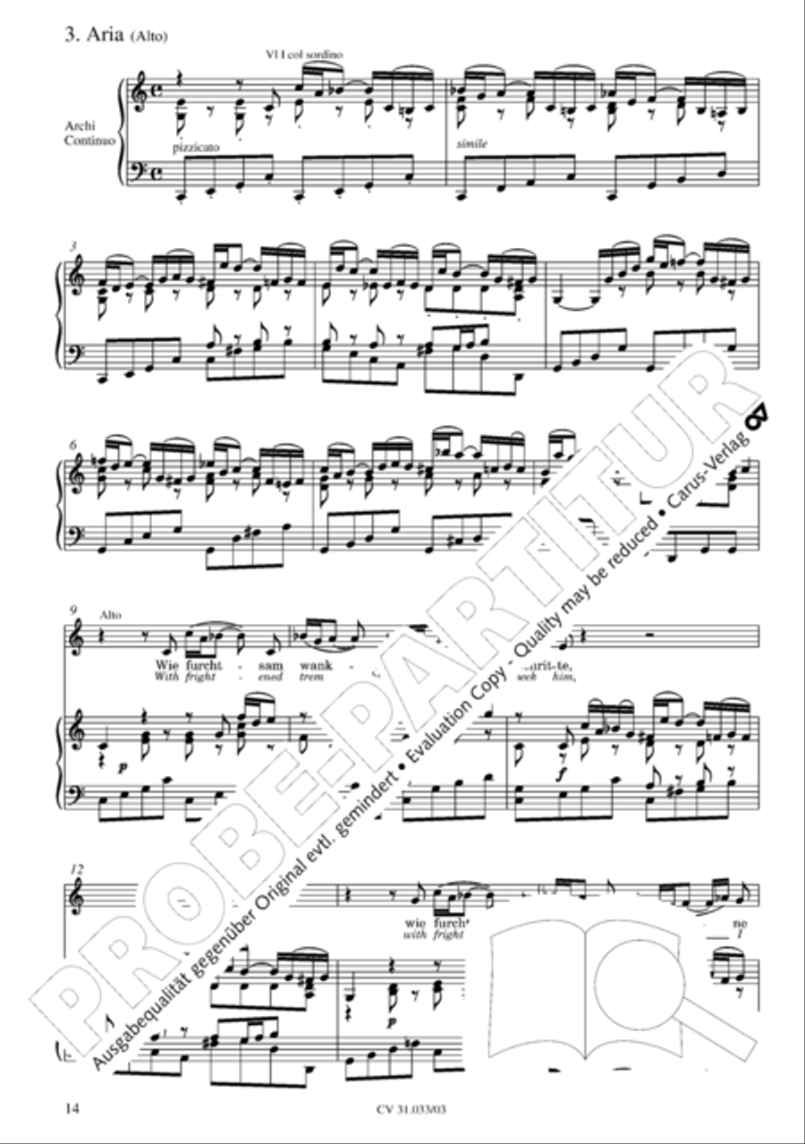 Lord Jesus Christ, in thee alone (Allein zu dir, Herr Jesu Christ) ATB scores gallery preview page 15