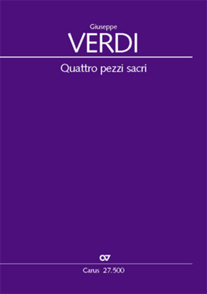 Book cover for Quattro pezzi sacri