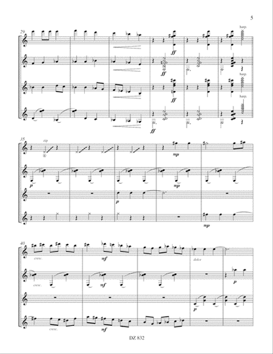 Charabia Guitar Ensemble scores gallery preview page 5